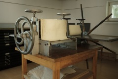 Druckwerkstatt Zürich, Druckmaschine